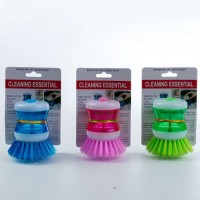 Wholesale Mini Household Items Kitchen Soft Bristle Dish Washer Scrub Pot Cleaning Brush